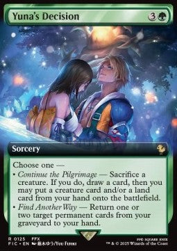 Yuna's Decision⁣ - Commander: Magic: The Gathering - FINAL FANTASY: Extras⁣ (Rare)⁣ [125]