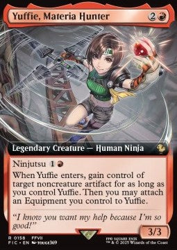 Yuffie, Materia Hunter⁣ - Commander: Magic: The Gathering - FINAL FANTASY: Extras⁣ (Rare)⁣ [158]