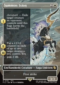 Summon: Ixion⁣ - Commander: Magic: The Gathering - FINAL FANTASY: Extras⁣ (Rare)⁣ [195]