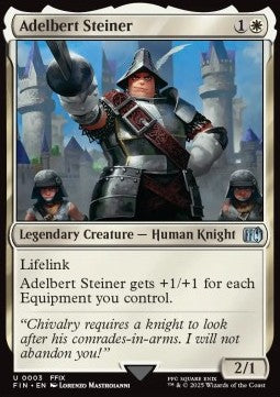 Adelbert Steiner⁣ - Magic: The Gathering - FINAL FANTASY⁣ (Uncommon)⁣ [3]