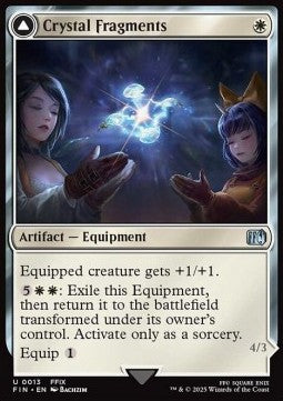 Crystal Fragments // Summon: Alexander⁣ - Magic: The Gathering - FINAL FANTASY⁣ (Uncommon)⁣ [13]