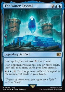The Water Crystal⁣ - Magic: The Gathering - FINAL FANTASY⁣ (Rare)⁣ [85]