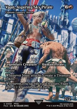 Captain Lannery Storm⁣ - Magic: The Gathering - FINAL FANTASY Through the Ages⁣ (Uncommon)⁣ [38]