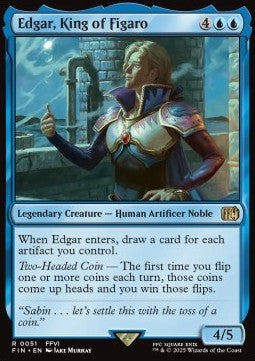 Edgar, King of Figaro⁣ - Magic: The Gathering - FINAL FANTASY⁣ (Rare)⁣ [51]