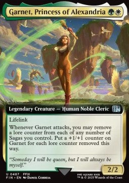 Garnet, Princess of Alexandria⁣ - Magic: The Gathering - FINAL FANTASY: Extras⁣ (Uncommon)⁣ [487]