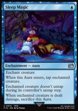Sleep Magic⁣ - Magic: The Gathering - FINAL FANTASY⁣ (Uncommon)⁣ [74]