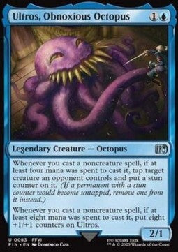 Ultros, Obnoxious Octopus⁣ - Magic: The Gathering - FINAL FANTASY⁣ (Uncommon)⁣ [83]