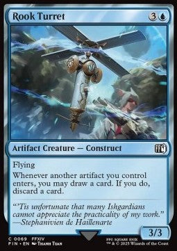 Rook Turret⁣ - Magic: The Gathering - FINAL FANTASY⁣ (Common)⁣ [69]