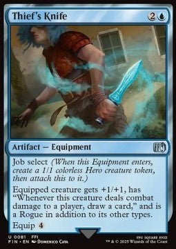 Thief's Knife⁣ - Magic: The Gathering - FINAL FANTASY⁣ (Uncommon)⁣ [81]