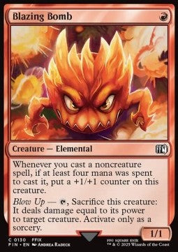 Blazing Bomb⁣ - Magic: The Gathering - FINAL FANTASY⁣ (Common)⁣ [130]