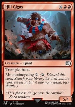 Hill Gigas⁣ - Magic: The Gathering - FINAL FANTASY⁣ (Common)⁣ [141]