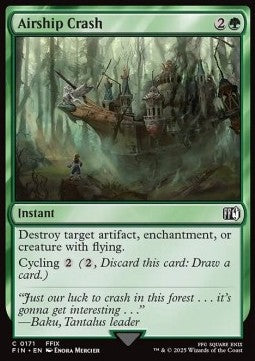 Airship Crash⁣ - Magic: The Gathering - FINAL FANTASY⁣ (Common)⁣ [171]