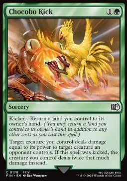 Chocobo Kick⁣ - Magic: The Gathering - FINAL FANTASY⁣ (Common)⁣ [178]