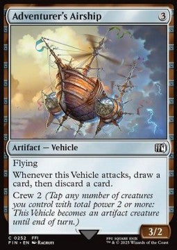Adventurer's Airship⁣ - Magic: The Gathering - FINAL FANTASY⁣ (Common)⁣ [252]