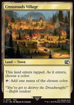 Crossroads Village⁣ - Magic: The Gathering - FINAL FANTASY⁣ (Common)⁣ [276]