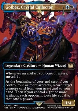 Golbez, Crystal Collector (V.1) - Magic: The Gathering - FINAL FANTASY: Extras (Rare) [XFIN-395]