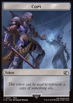 Copy Token // Treasure Token - FINAL FANTASY: Tokens (Token) [TFIN-T 1/23]