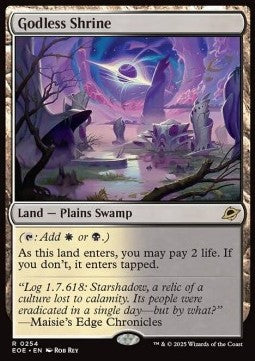 Godless Shrine⁣ - Edge of Eternities⁣ (Rare)⁣ [254]