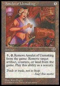 Amulet of Unmaking⁣ - Mirage⁣ (Rare)