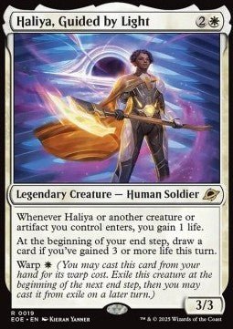 Haliya, Guided by Light⁣ - Edge of Eternities⁣ (Rare)⁣ [19]