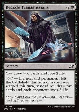 Decode Transmissions⁣ - Edge of Eternities⁣ (Common)⁣ [94]