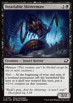 Insatiable Skittermaw⁣ - Edge of Eternities⁣ (Common)⁣ [108]