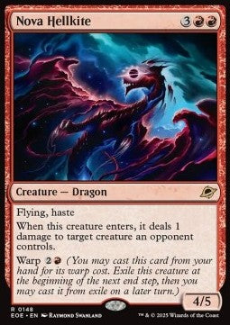 Nova Hellkite⁣ - Edge of Eternities⁣ (Rare)⁣ [148]