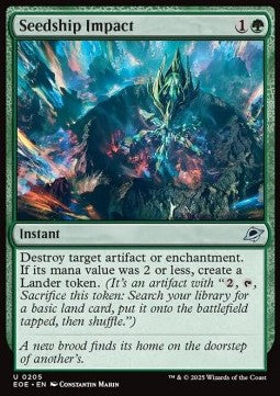 Seedship Impact⁣ - Edge of Eternities⁣ (Uncommon)⁣ [205]