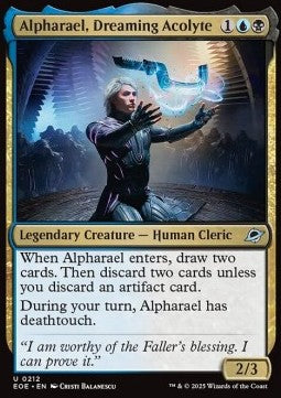 Alpharael, Dreaming Acolyte⁣ - Edge of Eternities⁣ (Uncommon)⁣ [212]