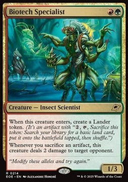 Biotech Specialist⁣ - Edge of Eternities⁣ (Rare)⁣ [214]