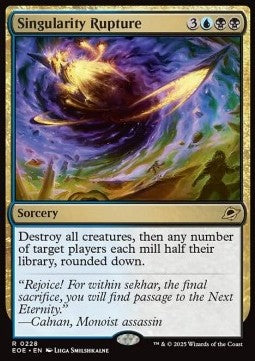 Singularity Rupture⁣ - Edge of Eternities⁣ (Rare)⁣ [228]