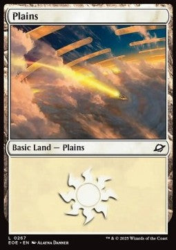 Plains (V.2)⁣ - Edge of Eternities⁣ (Land)⁣ [267]