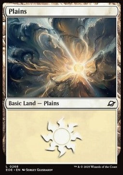 Plains (V.3)⁣ - Edge of Eternities⁣ (Land)⁣ [268]