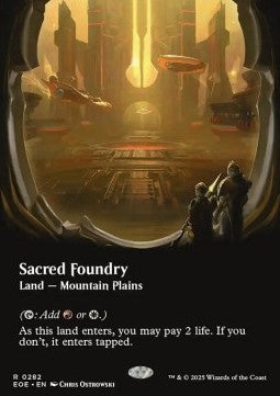 Sacred Foundry (V.1)⁣ - Edge of Eternities: Extras⁣ (Rare)⁣ [282]