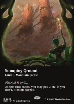 Stomping Ground (V.1)⁣ - Edge of Eternities: Extras⁣ (Rare)⁣ [283]
