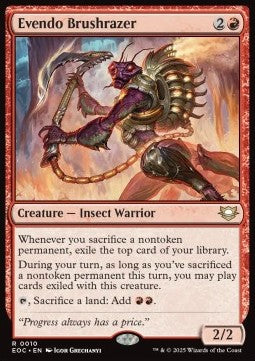 Evendo Brushrazer⁣ - Commander: Edge of Eternities⁣ (Rare)⁣ [10]