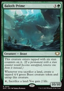Baloth Prime⁣ - Commander: Edge of Eternities⁣ (Rare)⁣ [13]