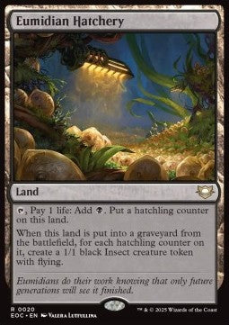 Eumidian Hatchery⁣ - Commander: Edge of Eternities⁣ (Rare)⁣ [20]