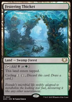 Festering Thicket⁣ - Commander: Edge of Eternities⁣ (Rare)⁣ [21]