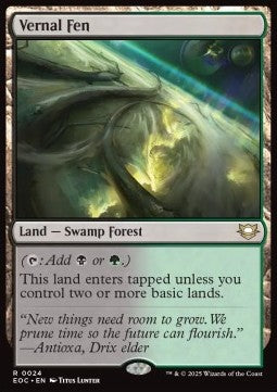 Vernal Fen⁣ - Commander: Edge of Eternities⁣ (Rare)⁣ [24]
