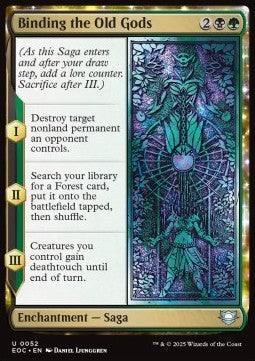 Binding the Old Gods⁣ - Commander: Edge of Eternities⁣ (Uncommon)⁣ [52]