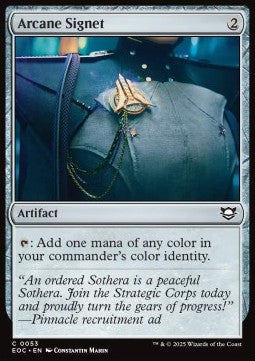 Arcane Signet⁣ - Commander: Edge of Eternities⁣ (Common)⁣ [53]