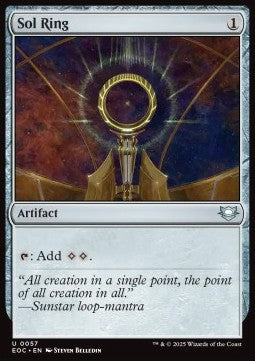 Sol Ring⁣ - Commander: Edge of Eternities⁣ (Uncommon)⁣ [57]