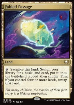Fabled Passage⁣ - Commander: Edge of Eternities⁣ (Rare)⁣ [60]