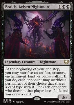 Braids, Arisen Nightmare⁣ - Commander: Edge of Eternities⁣ (Rare)⁣ [82]