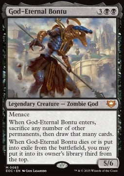 God-Eternal Bontu⁣ - Commander: Edge of Eternities⁣ (Mythic)⁣ [83]