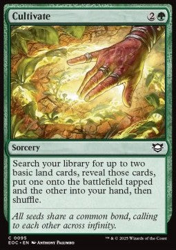 Cultivate⁣ - Commander: Edge of Eternities⁣ (Common)⁣ [95]