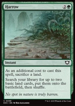 Harrow⁣ - Commander: Edge of Eternities⁣ (Common)⁣ [98]
