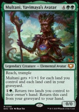 Multani, Yavimaya's Avatar⁣ - Commander: Edge of Eternities⁣ (Mythic)⁣ [100]
