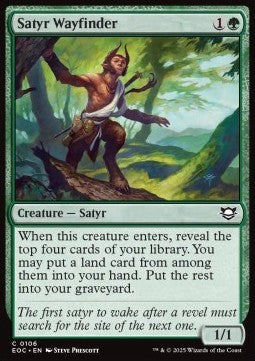 Satyr Wayfinder⁣ - Commander: Edge of Eternities⁣ (Common)⁣ [106]